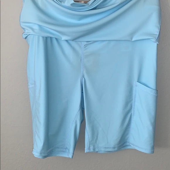 Movete light blue golf skort Medium - Picture 4 of 5